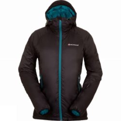 Montane Womens Prism Jacket Black/Zanskar Blue